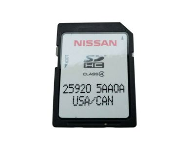 2016 - 2018 Nissan Murano OEM Navigation Radio Control Assembly SD Card 25920 5AA0A
