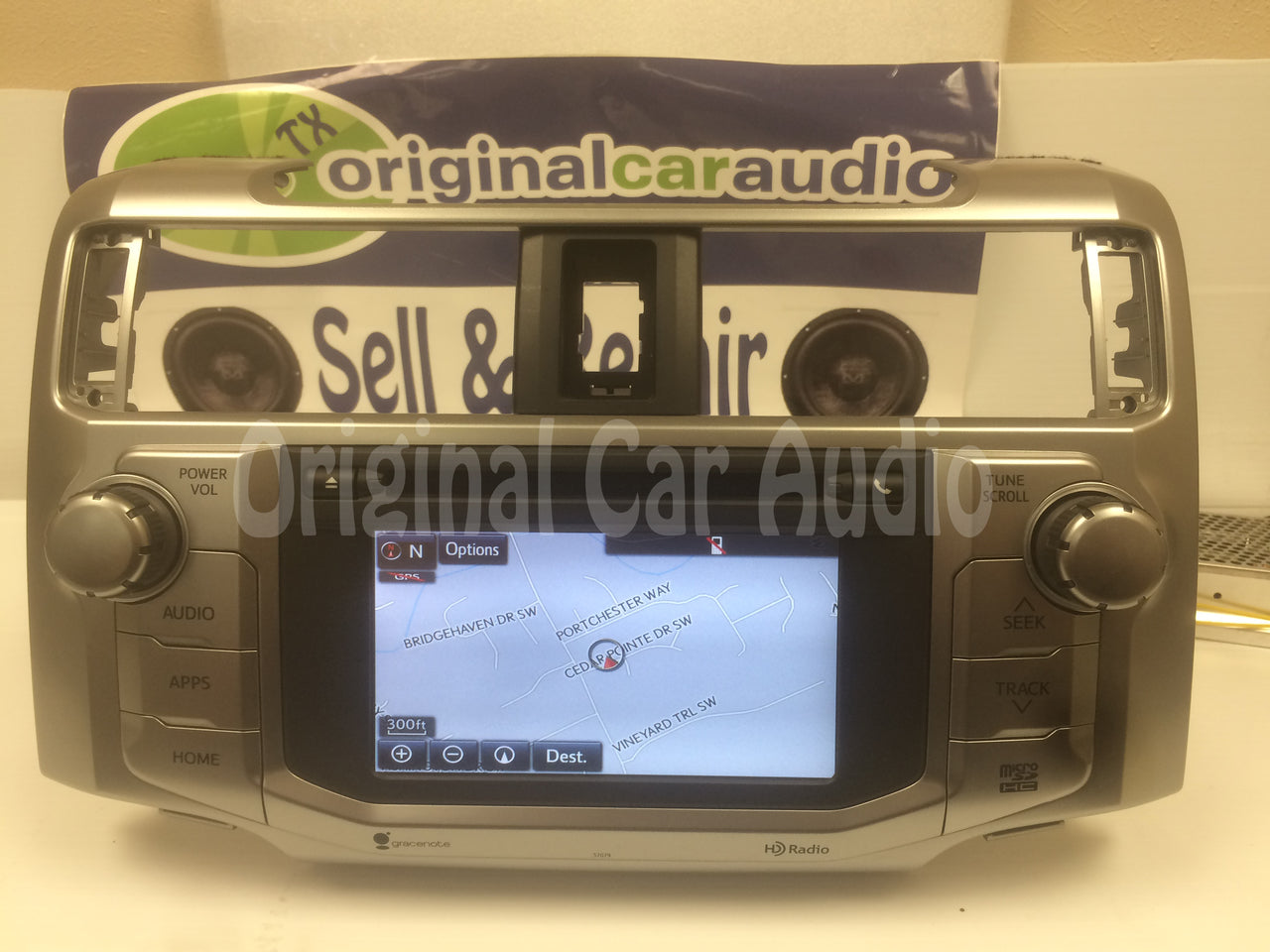 Refurbished Toyota 4Runner 2014 2015 OEM Navigation GPS Touch Screen Bluetooth Radio AM FM HD CD Player 57079