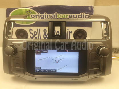 Refurbished Toyota 4Runner 2014 2015 OEM Navigation GPS Touch Screen Bluetooth Radio AM FM HD CD Player 57079