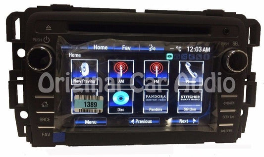 New Unlocked 2013 2014 Chevrolet Traverse Buick Enclave OEM Touch Screen Satellite Radio CD Player Receiver