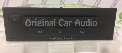 2015 - 2017 Audi R8 OEM Sim SD slot Multimedia CD Player MIB2 BLEMISHED