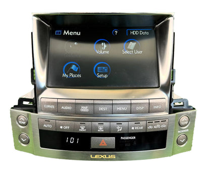 Refurbished 2008-2011 LX570 LEXUS OEM Media Navigation Display Screen Receiver