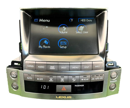 Refurbished 2008-2011 LX570 LEXUS OEM Media Navigation Display Screen Receiver