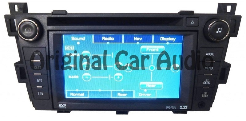 REPAIR SERVICE 2006 2007 2008 2009 2010 2011 CADILLAC DTS SRX OEM NAVIGATION CD RADIO SUPERNAV GPS 6 DISC DVD FIX