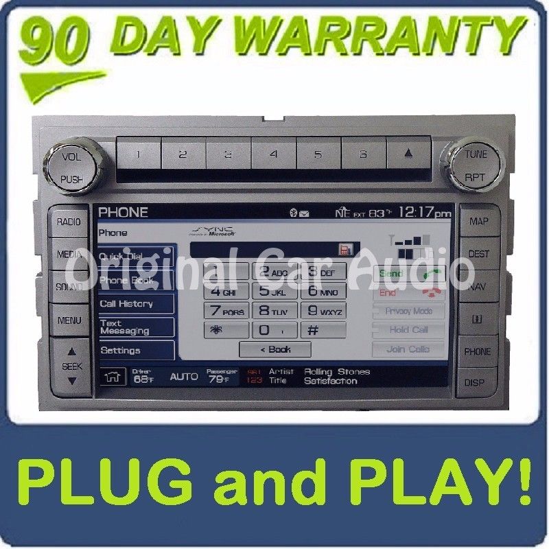 2009 - 2014 Lincoln NAVIGATOR OEM AM FM Navigation Radio CD Player Receiver