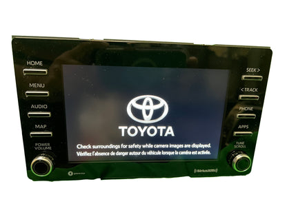 2020 - 2023 Toyota Tacoma Sienna OEM Entune 3.0 Base Multi Media AM FM SAT Bluetooth Radio Receiver Touch Screen