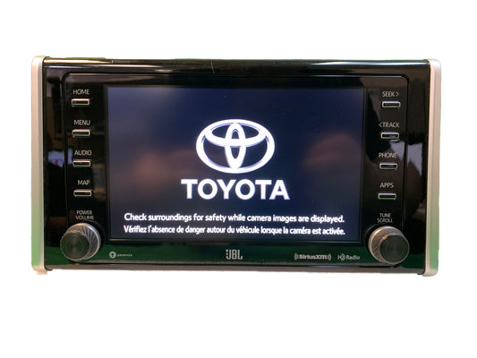 Blemished 2020 - 2022 Toyota RAV4 OEM JBL OEM Multi Media Bluetooth Car Play Radio Receiver