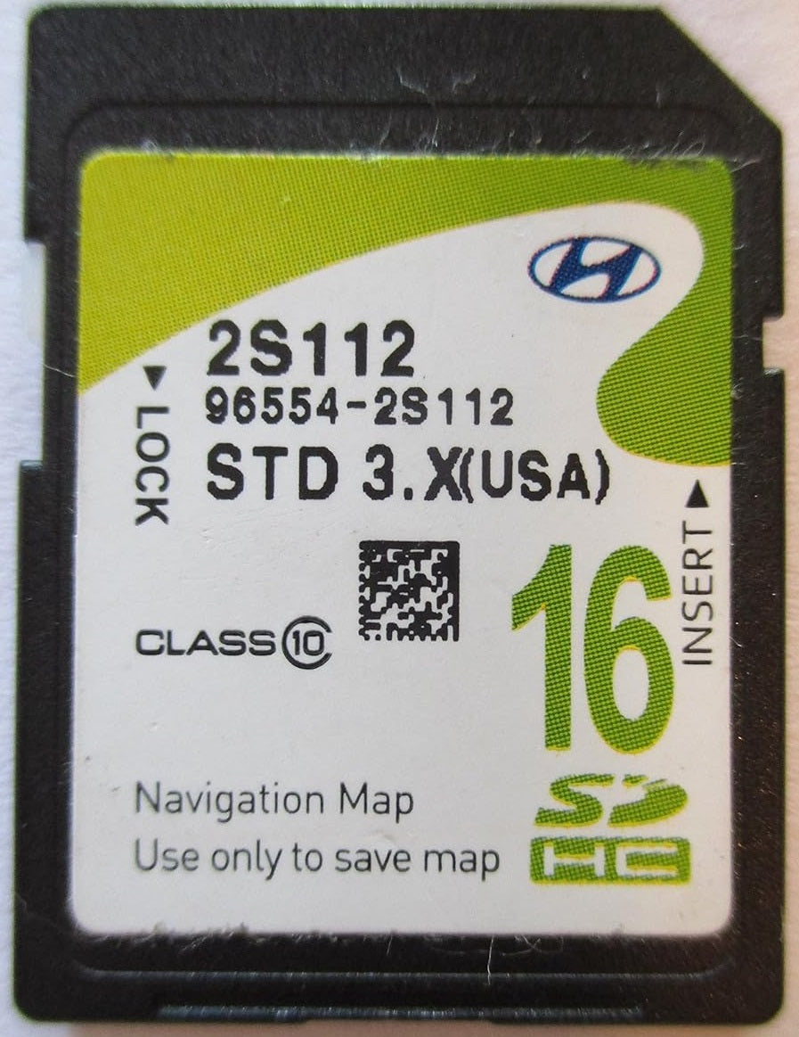 2013 - 2015 Hyundai Tucson OEM Navigation Maps Factory SD Card STD 3.X 2S112