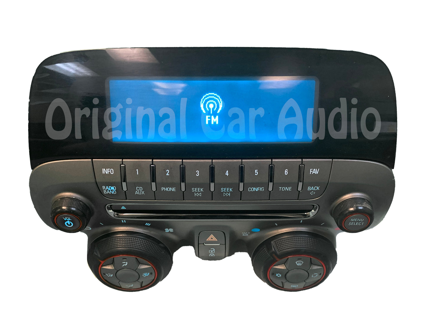 2010 - 2015 Chevrolet Camaro OEM Radio Climate Control Panel Bezel
