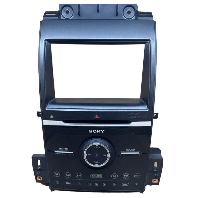 2013 - 2019 Ford Taurus OEM Sony Radio Display AC Control Panel Bezel