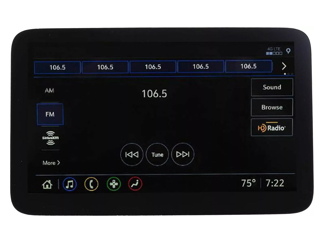 2021 - 2025 Chevrolet Cadillac GMC OEM Rear Seat DVD Touch Screen Display  LH Driver Side