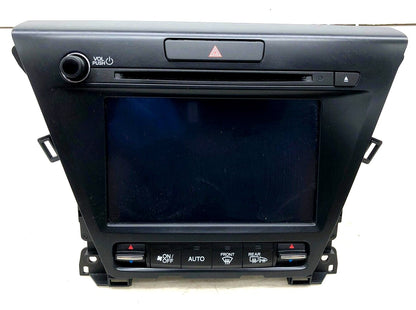 2018 - 2020 ACURA MDX OEM AM FM Radio Audio Media Receiver w/ A/C Control 39540TZ5B520, 39540 TZ5 B520, 39540-TZ5-B520