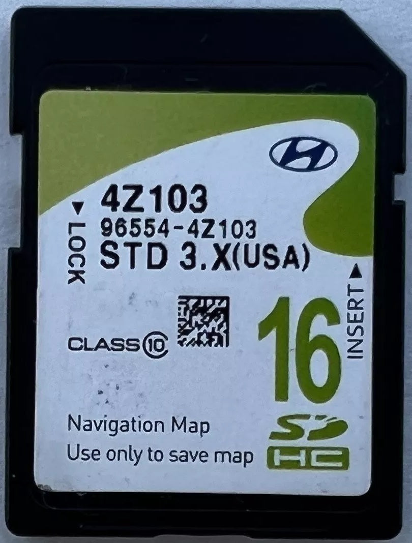 2013 - 2015 Hyundai Santa Fe OEM Navigation Maps SD Card STD 4Z103