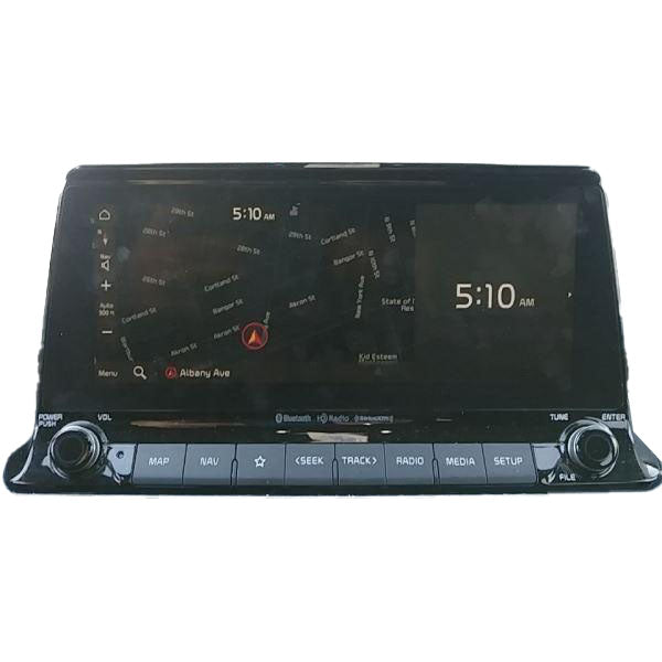 2022 Kia Seltos OEM Navigation Bluetooth XM HD Radio Touch Screen Display Receiver - Analog
