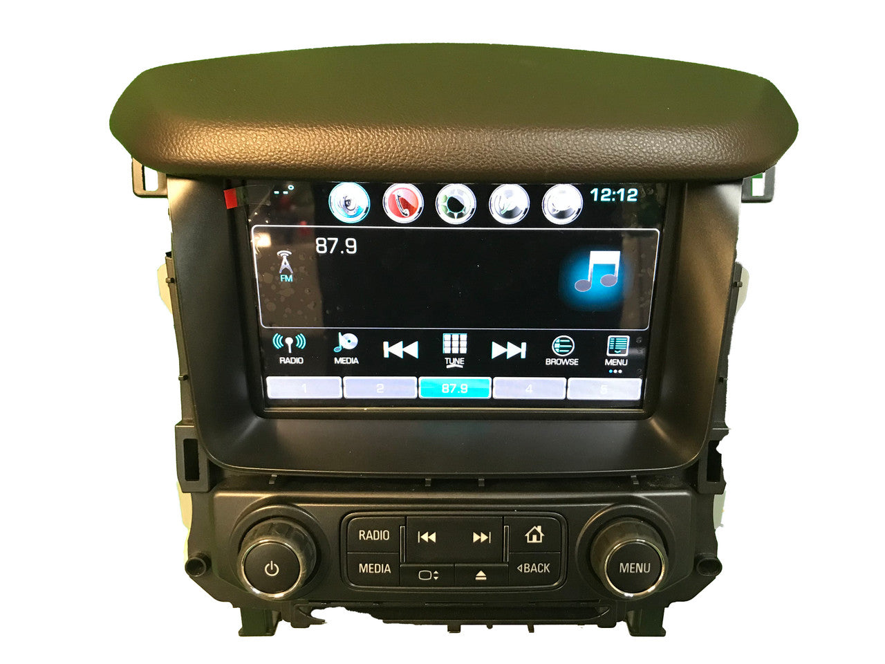 Refurbished 2017 - 2020 GMC Yukon XL OEM Intellink Pop Up Touch Infotainment Display Monitor - RED
