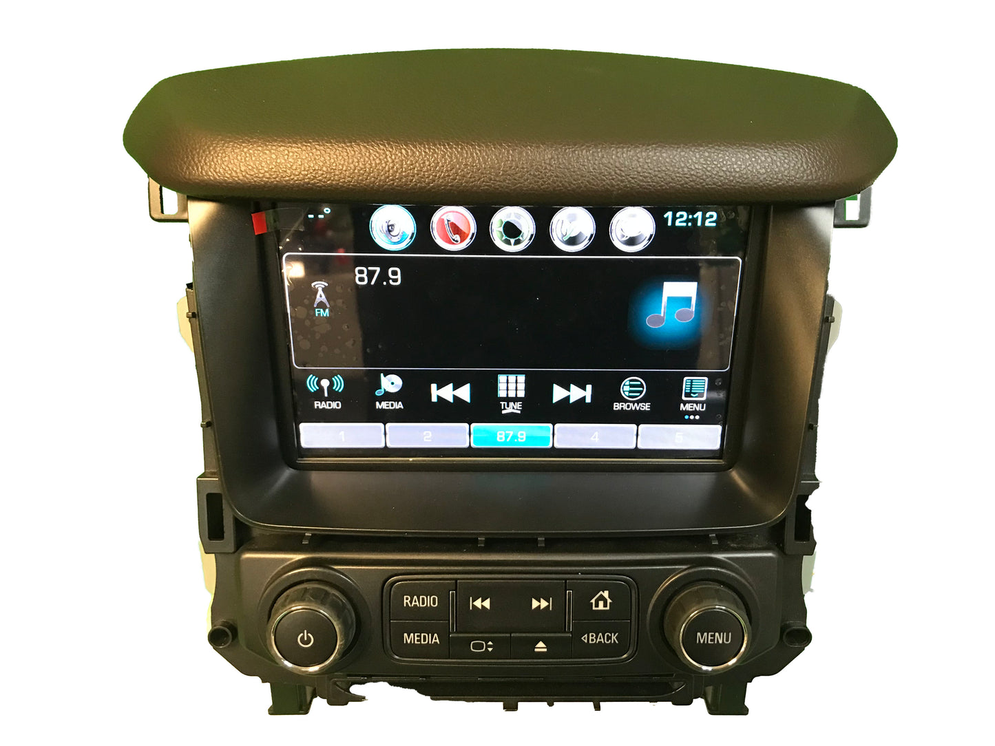 Refurbished 2017 - 2020 Chevrolet Chevy GMC Tahoe Suburban Yukon OEM Infotainment Pop Up Screen Radio Display Receiver RSE - BLUE