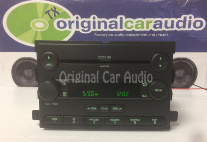 2005 - 2007 Ford Focus F250 F350 Factory OEM Radio MP3 6 Disc CD Changer Receiver