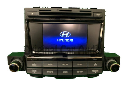 2015 - 2018 Hyundai Tucson OEM CD AM FM SAT Bluetooth Multi Media Radio Receiver