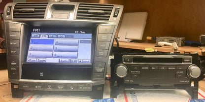 2010 - 2012 Lexus LS460 stereo radio 6 disc changer Mp3 CD player aux