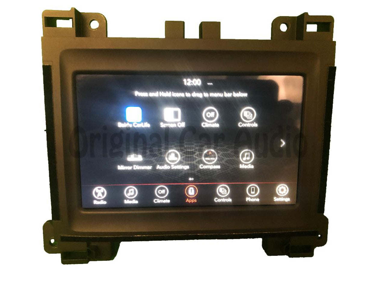 Refurbished 2018 - 2023 Dodge Charger Challenger OEM VP2 7" UCG Touch Screen Multi Media XM Sat Radio Receiver
