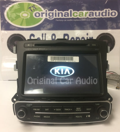 2014 2015 Kia Sorento OEM Infinity Navigation CD MP3 Sirius Bluetooth Radio Receiver