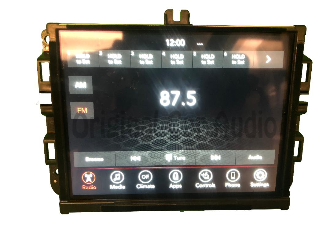 2019 - 2024 Dodge Durango OEM VP2 8.4 WD SXM UCM UAM Multi Media Touch Screen Radio Receiver