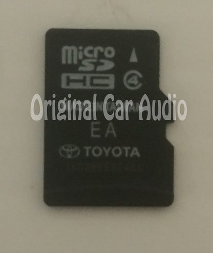 Toyota 4Runner Tacoma Camry Tundra OEM GPS Navigation Micro SD Card 86271-0E182