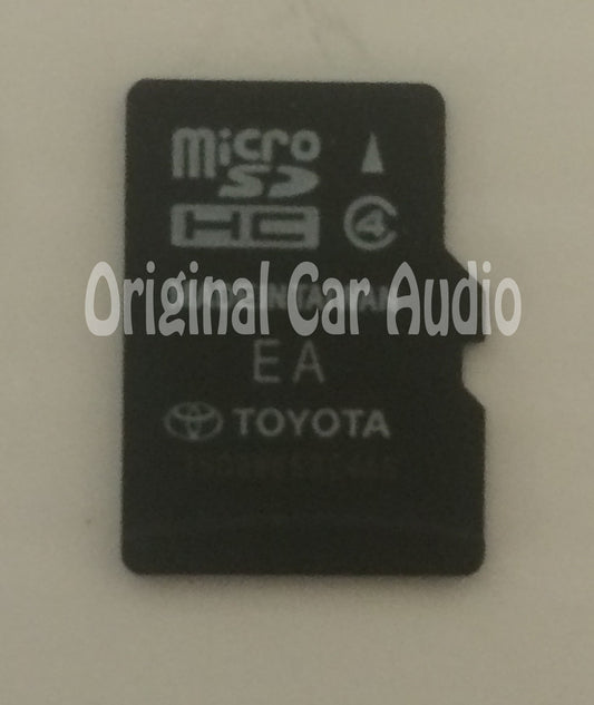Toyota 4Runner Tacoma Camry Tundra OEM GPS Navigation Micro SD Card 86271-0E182