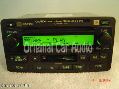 Toyota JBL Sequoia Radio 6 CD Changer 86120-0C210 2003 2004