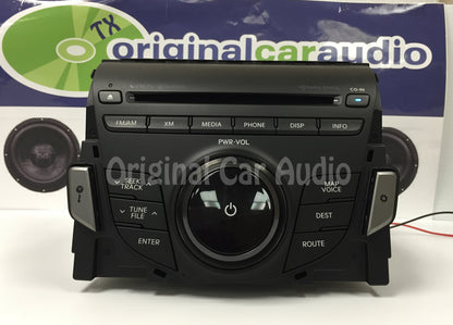 2012 - 2013 Hyundai Azera OEM Infinity Navigation Bluetooth XM CD Player Radio