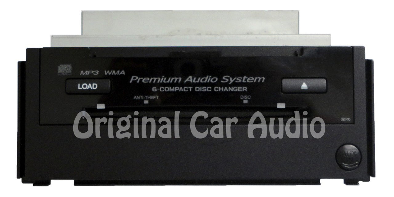 07 2007 Acura RDX AUX Input 6 Disc CD Changer Ac158 w/ CODE
