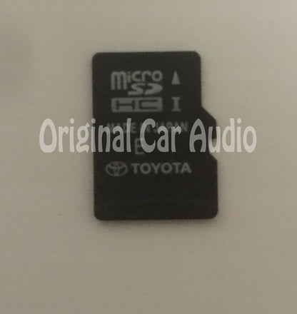 Toyota Camry Highlander Rav4 OEM GPS Navigation Micro SD Card 86271-0E180