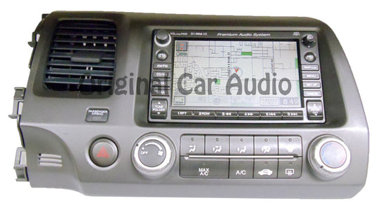 2007 2008 2009 Honda CIVIC Touch Screen Navigation XM Radio 6 Disc CD Changer with Climate Control BEZEL