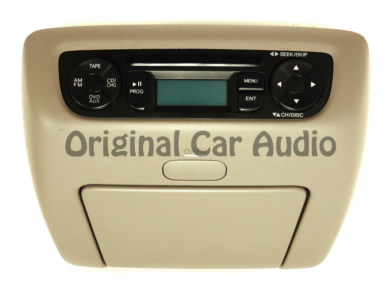 ACURA MDX DVD Player LCD Display Screen Rear Entertainment System Light Saddle TAN 2003 2004 2005 2006 39460-S3V-A013-M1