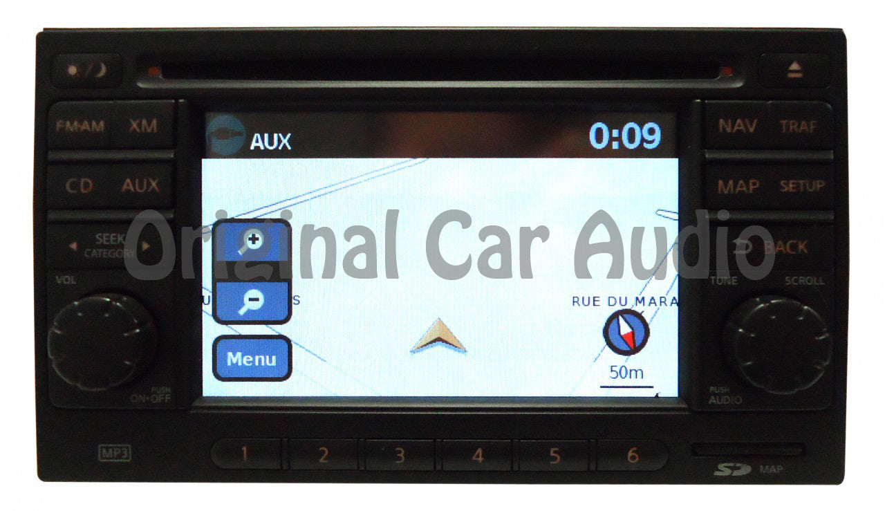 Nissan navigation GPS radio stereo LCD display screen monitor
