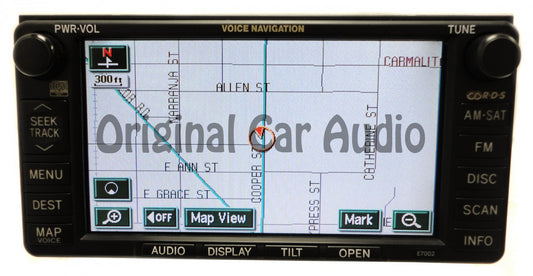 2004 2005 2006 LEXUS ES330 OEM Navigation GPS System LCD Display Screen Monitor Radio CD Player E7002