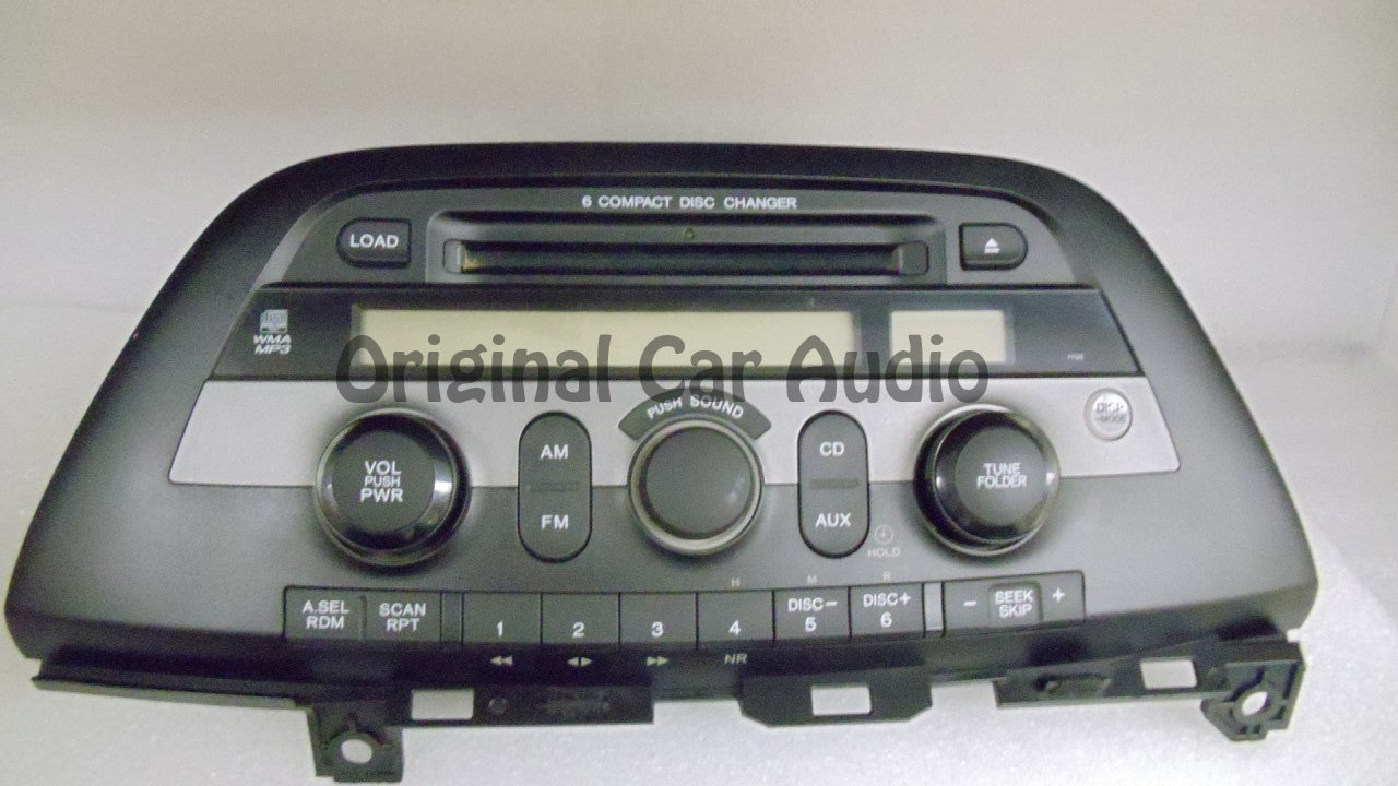 08 09 2010 Honda ODYSSEY Radio MP3 AUX 6 DISC CD PLAYER 1YU3 Ho1YU3