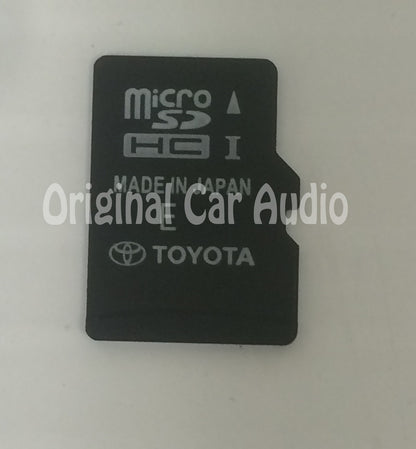 Toyota Camry Highlander Rav4 OEM GPS Navigation Micro SD Card 86271-0E181