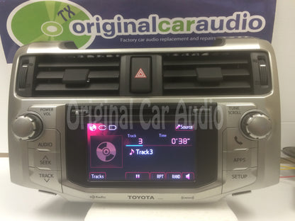 REPAIR 2010 - 2016 Toyota 4Runner OEM Touch Screen Non-Navigation Radio