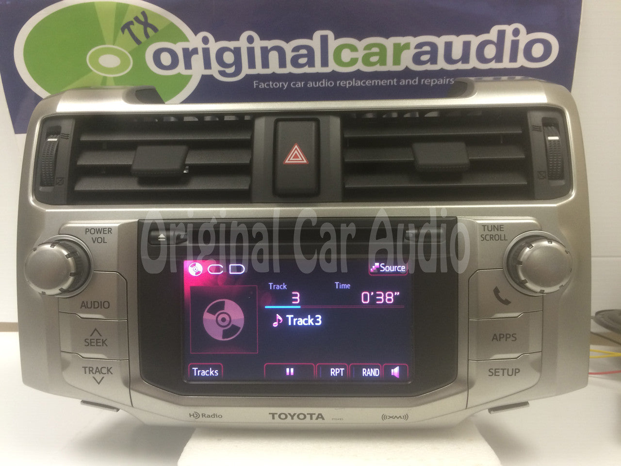 Refurbished 2013 2015 Toyota 4Runner OEM Touch Screen Bluetooth Radio AM FM CD Player P10485
