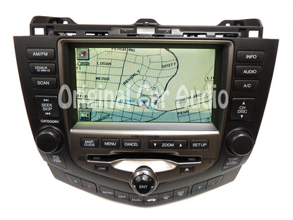 2006 2007 HONDA Accord Navigation GPS Radio Stereo 6 Disc Changer CD Player 2CK4