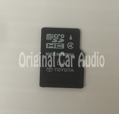 Toyota 4Runner Rav4 OEM GPS Navigation Micro SD Card 86271-35012