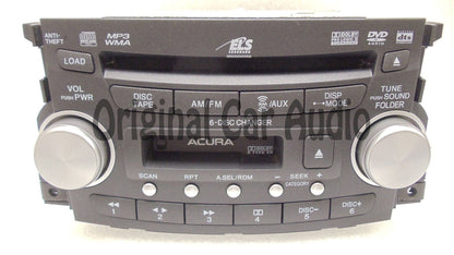 2007 2008 Acura TL Radio Tape MP3 AUX DVD & 6 CD Player NAVIGATION 1TB4