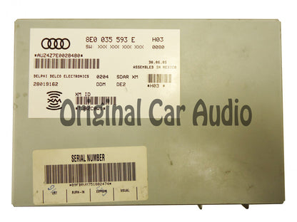 AUDI VW VOLKSWAGEN XM Satellite Radio Receiver Tuner Module A4 S4 Beetle Golf Jetta Passat Rabbit TT Allroad A6 RS6 2006 2007 2008 2009