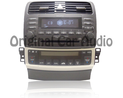 ACURA TSX Radio Stereo 6 Disc Changer CD Player 7EA0 2005 2006 2007 2008