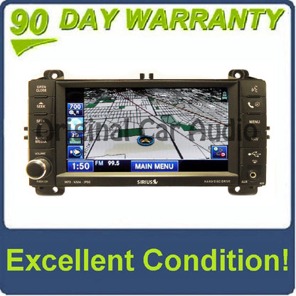 2011 - 2013 Jeep Dodge OEM Navigation Radio CD DVD Player MP3 Display Screen RER,