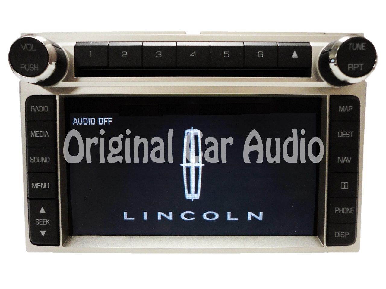 2009 2010 Lincoln MKX OEM Navigation GPS Radio Stereo Single CD Player