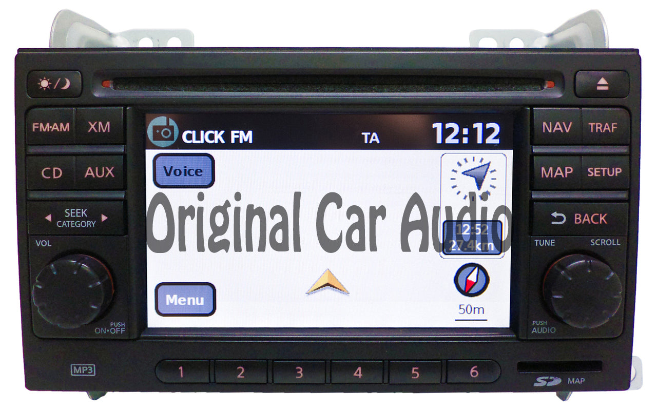 Nissan Radio Navigation USB CD Player MP3 AUX XM OEM