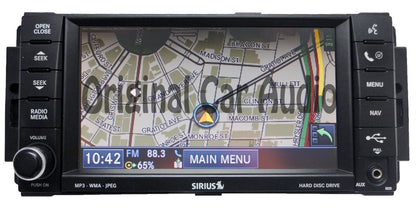 Chrysler Jeep Dodge navigation RER mygig radio CD DVD player