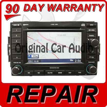 REPAIR Dodge Chysler Jeep Navigation Radio FIX 6 Disc CD Changer Player